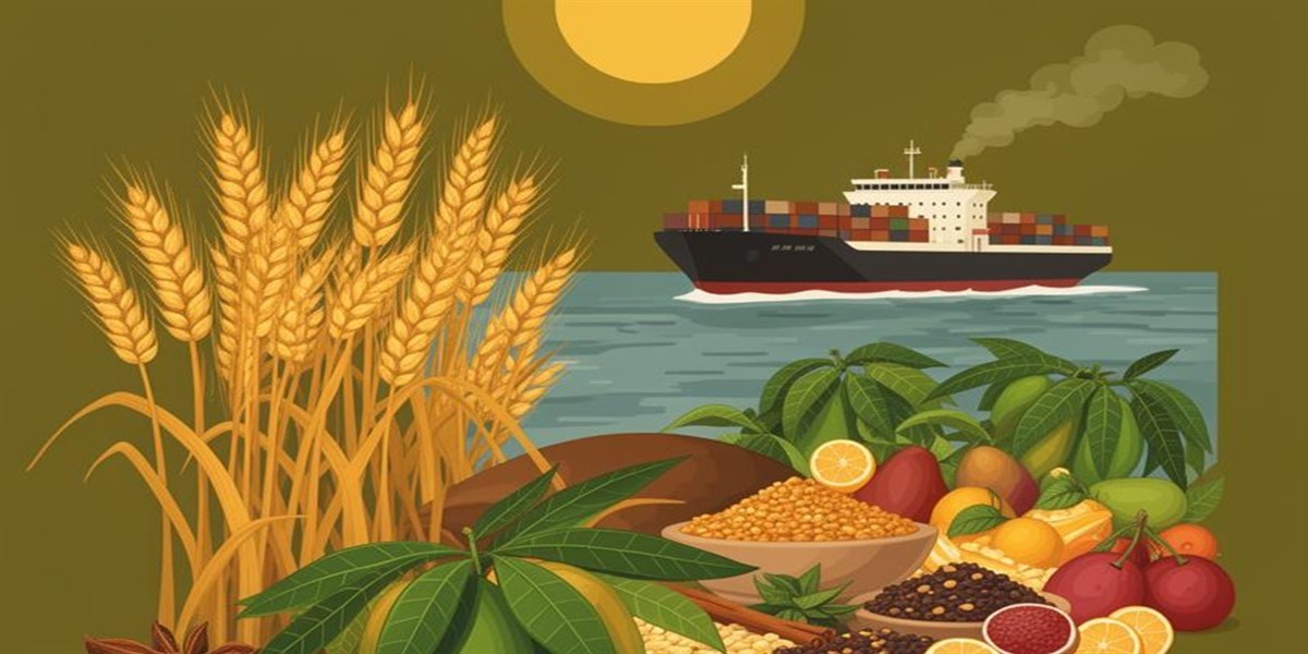 Agricultural produce ready for export